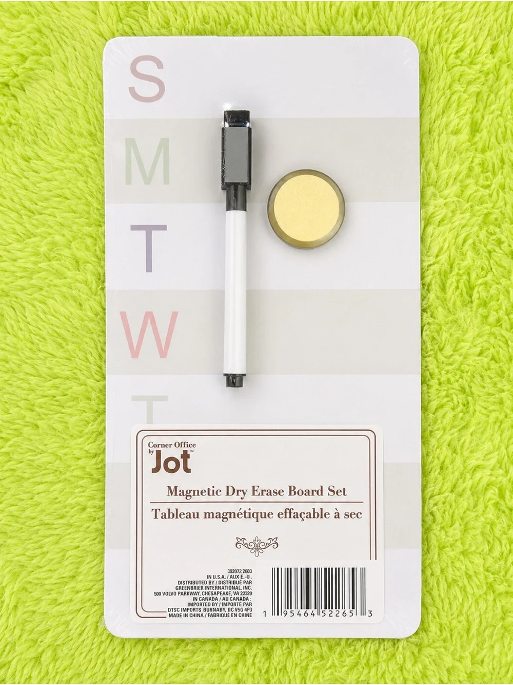 Magnetic Dry Erase Board Set -new